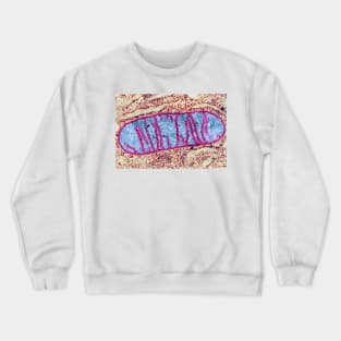 Mitochondrion, TEM (G465/0069) Crewneck Sweatshirt